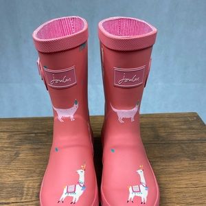 JONLES little girls rain boots NWOT
